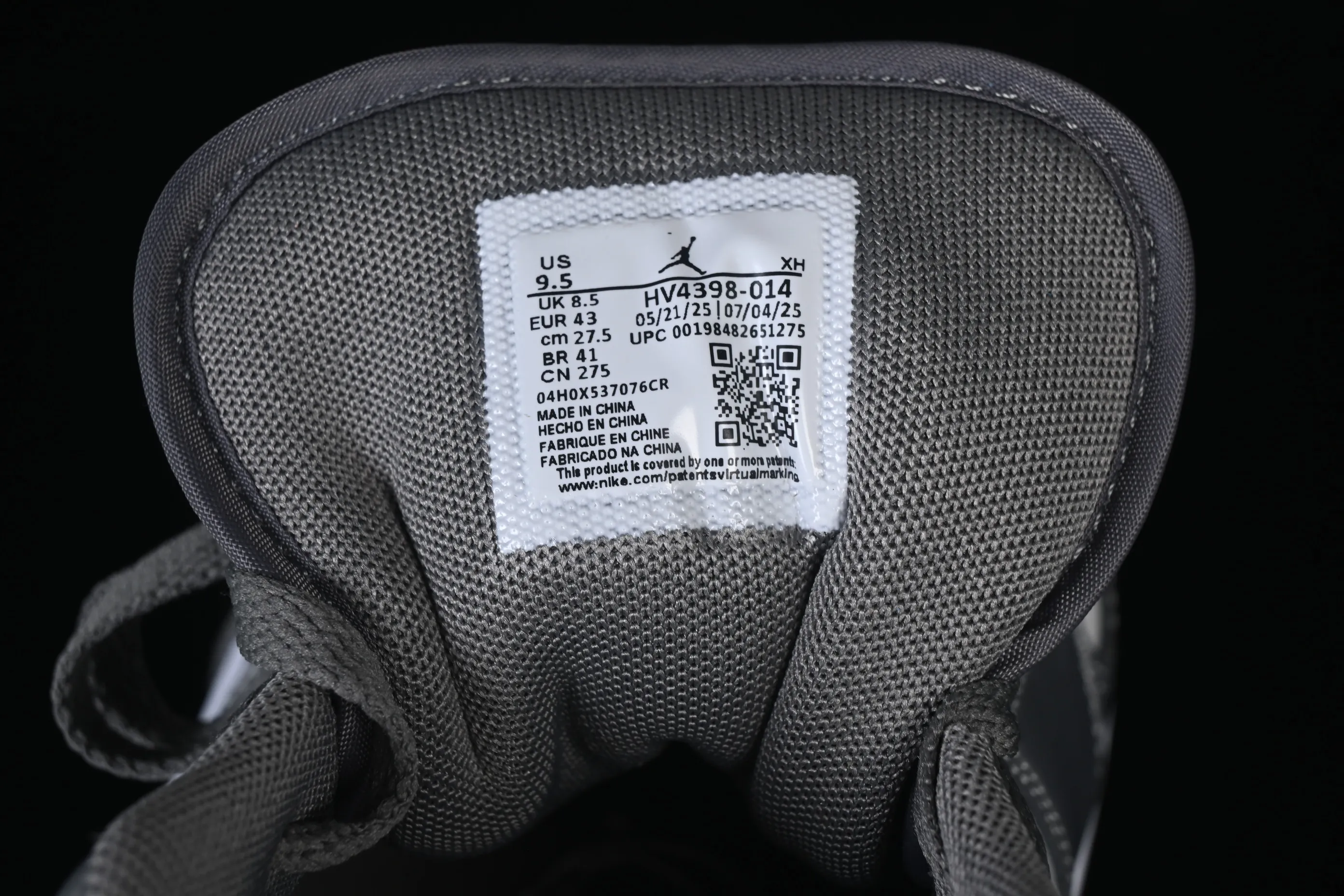 All Categories Air Jordan Jordan Series Basketball Shoes Air Jordan 1 Low Air Jordan 1 Low AJ1 Joe 1 Space Silver Retro Culture Leisure Sports Shoes HV4398-014